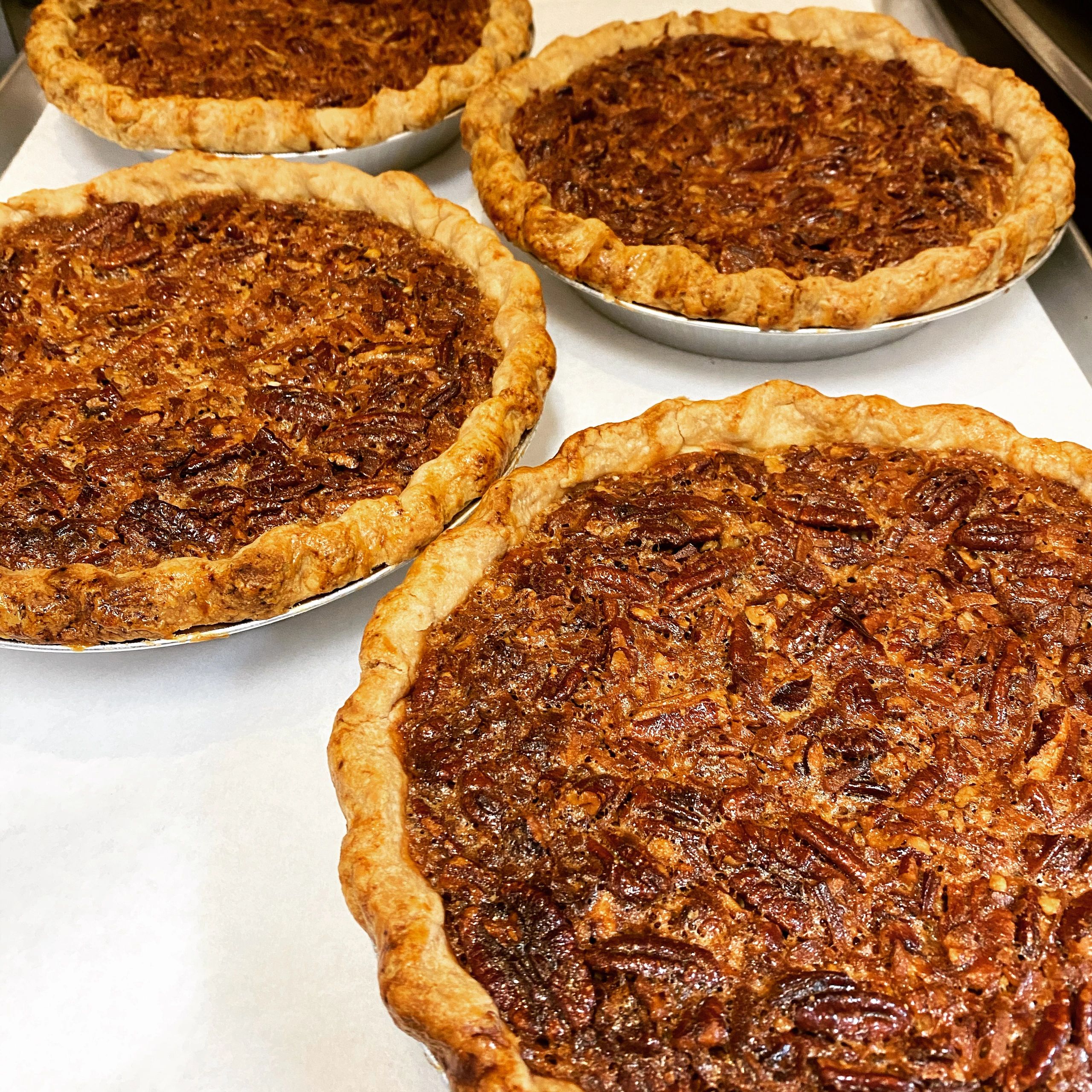 Chocolate coconut pecan pie