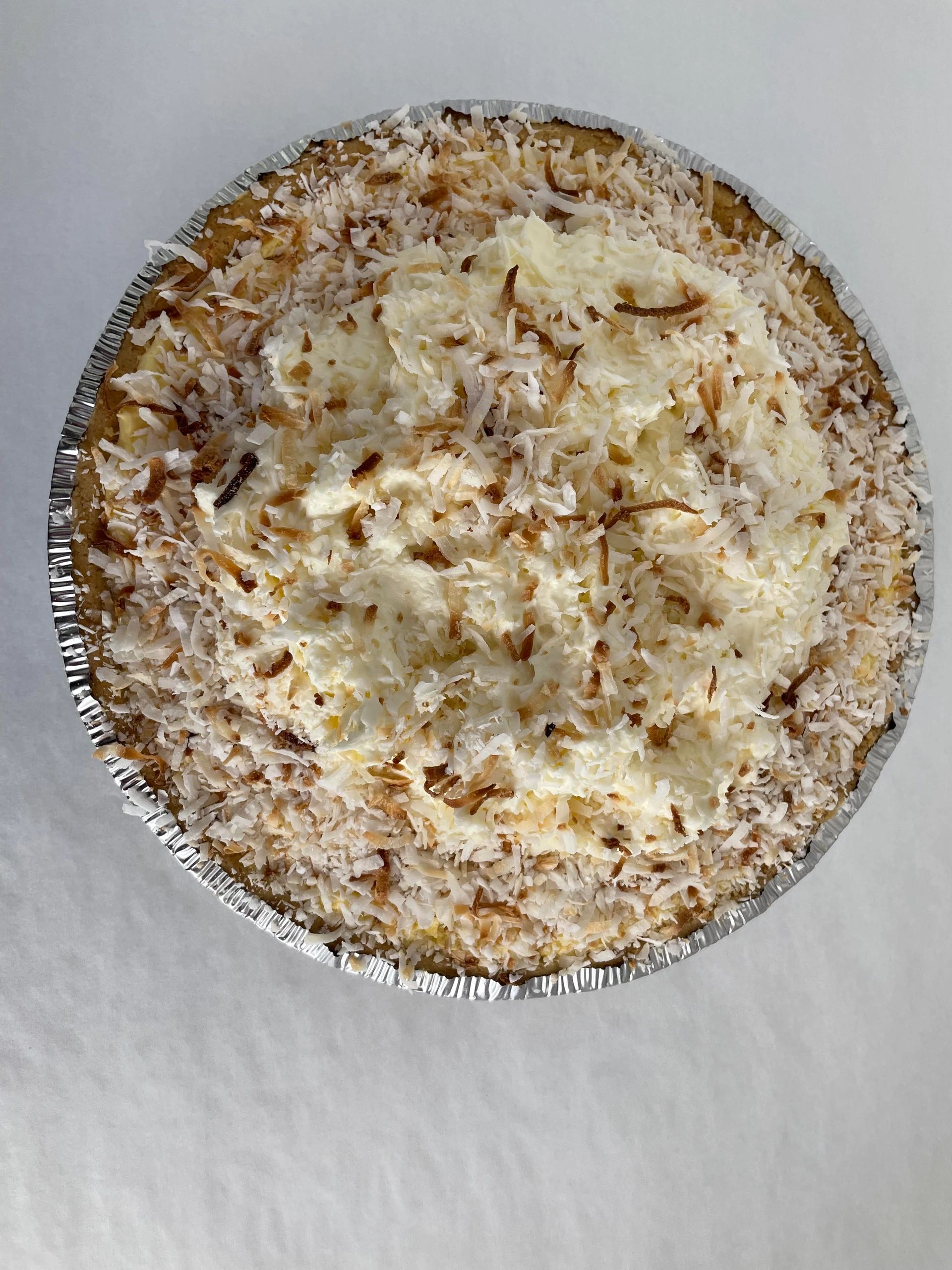 Coconut cream pie
